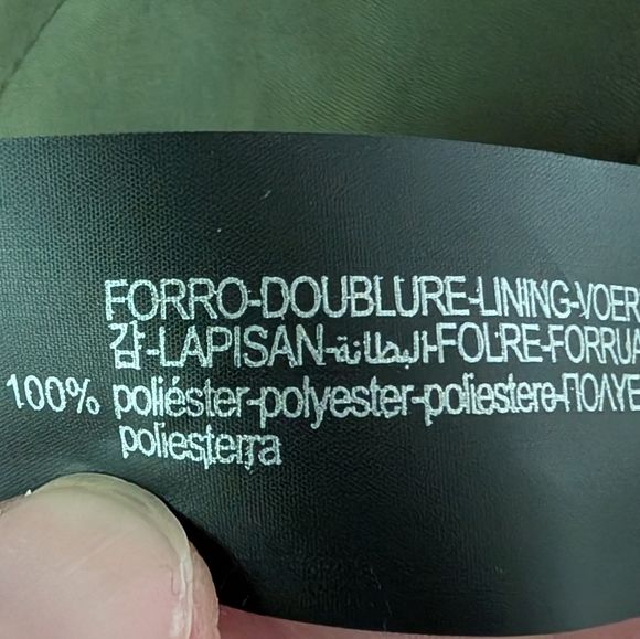 Zara Women's Plaid Hooded Jacket with Quilted Detail, Sz M - Picture 8 of 10